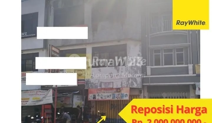 Ruko murah nego lokasi tanjung karang bandar lampung