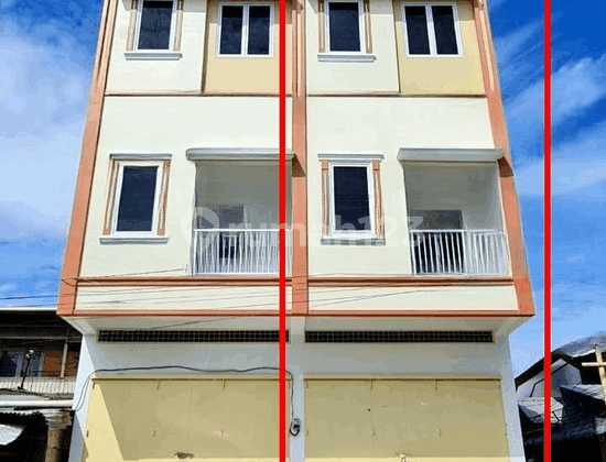 Ruko Strategis Siap Huni 3 Lantai Dekat Jalan Ratulangi