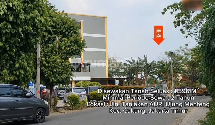 Tanah Komersil Hoek di Cakung Jakarta Timur