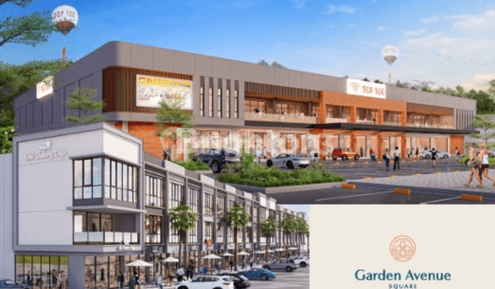 Ruko Garden Avenue Square di Batam Centre