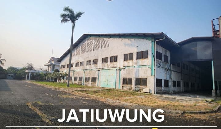 Gudang dan Pabrik bisa akses container 40feet, bonus bangunan mess karyawan