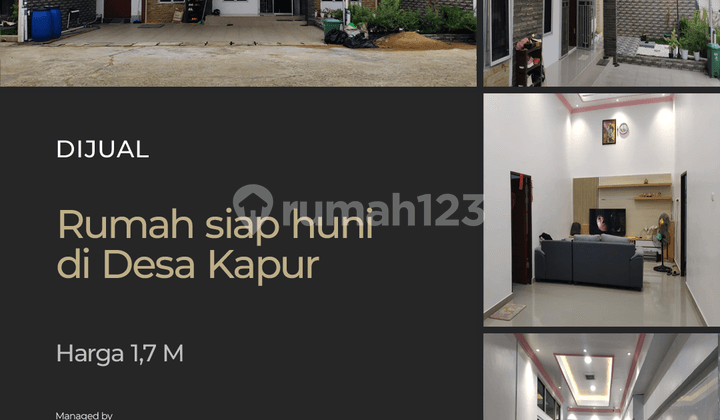 Rumah Siap Huni di Desa Kapur