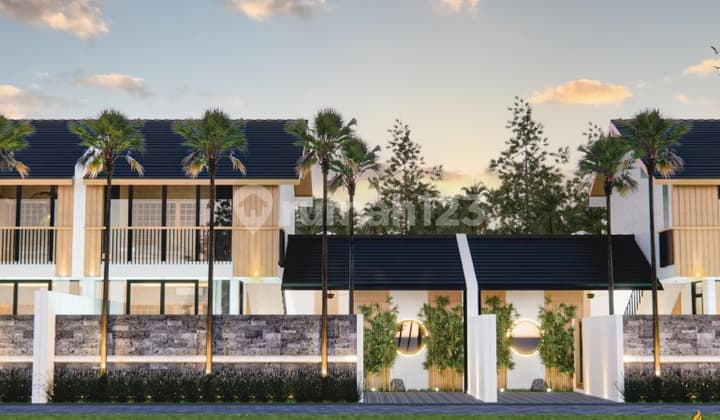 DIJUAL VILLA KONSEP JAPANESE VIEW SAWAH UBUD