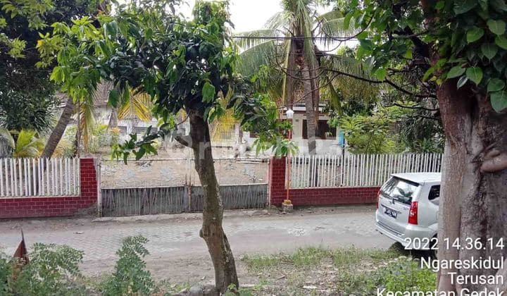 Rumah Hitung Tanah !!! di Lespadangan, Ngares Kidul, Terusan, Mojokerto, Cocok untuk usaha, Nol Jalan Raya