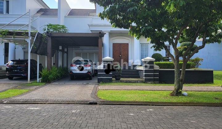 Cluster De Maja, De Park Bsd, rumah mewah siap huni