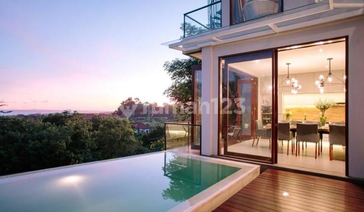 Full Furnished 4 Bedrooms Villa Ungasan With Ocean View