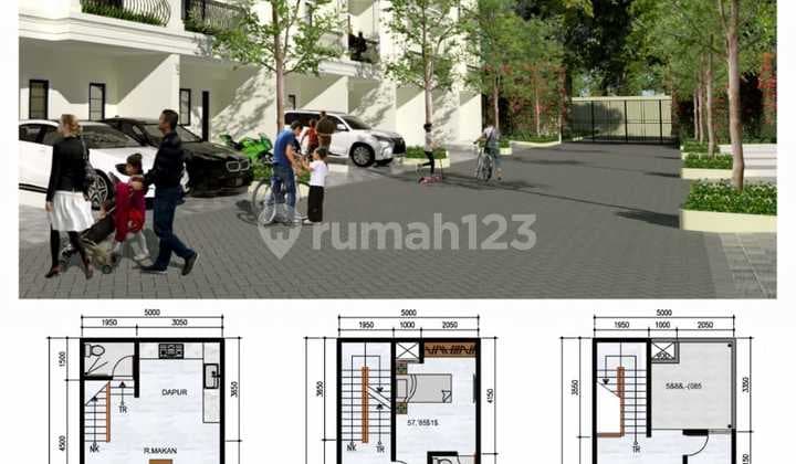 Dijual Rumah Modern Minimalis Vikamas Grand Mediterania