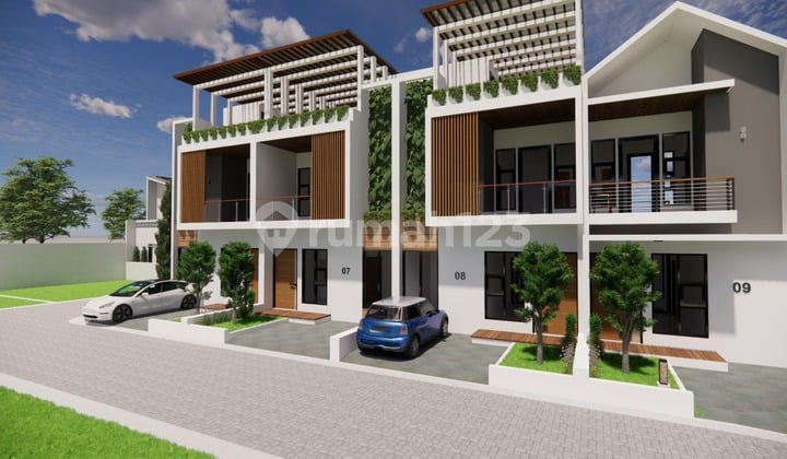 RUMAH VILA MODEREN VIEW PEGUNUNGAN DI CISARUA DEKAT DUSUN BAMBU, 15MENIT KE GRAHA PUSPA, 20MENIT KE FLOATING PASAR LEMBANG, CLUSTER NYAMAN DAN SEJUK