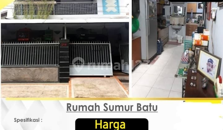 Dijual Rumah Siap Huni di sumur batu Rp 1.75 M Nego