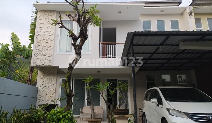For sale, a modern minimalist house ready to live in in a comfortable housing complex in Renon, near the Udayana campus, near Sanur & Plaza Renon, Denpasar