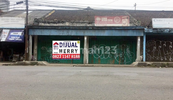 BANYING HARGA JUAL MURAH RUKO DI PUSAT KOTA CICURUG SUKABUMI, DEPAN STASIUN CICURUG