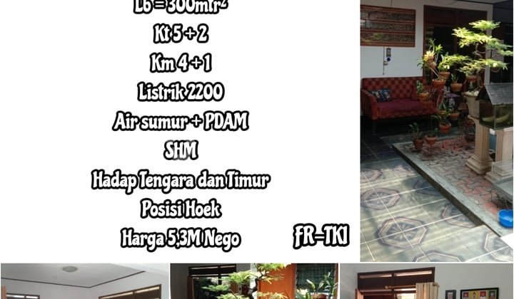 For Sale Rumah Posisi Hoek Daerah Suryalaya Buah Batu Harga Bisa Nego