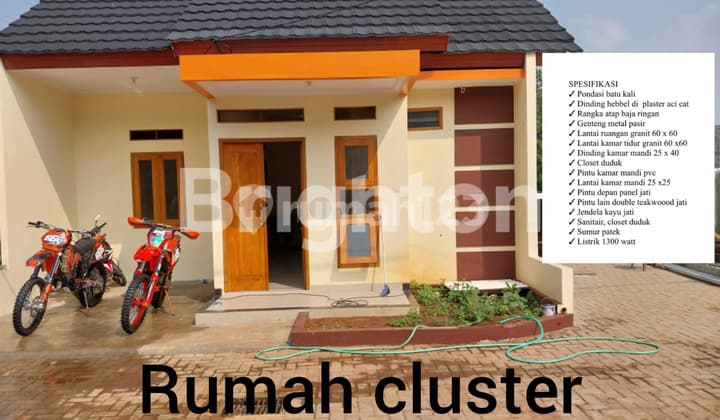 AFFORDABLE AND MODERN CLUSTER IN THE CENTER OF DEPOK CITY, NEAR SETU STUDIO ALAM TVRI.