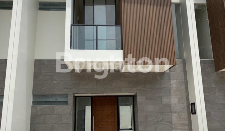 Rumah Central Park Juanda New Gress Minimalis 2 Lantai SHM Cluster One gate System dekat Juanda, Waru, Tol Surabaya