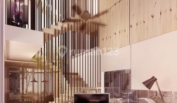 TOWNHOUSE DENGAN KONSEP JAPANESE MODEREN DI AREA JAKARTA SELATAN