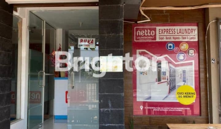 TEMPAT USAHA KEDAI, LAUNDRY & KOS EKSEKUTIF FULL FURNISHED SEMARANG BARAT. PASSIVE INCOME ±55 JUTA/BULAN