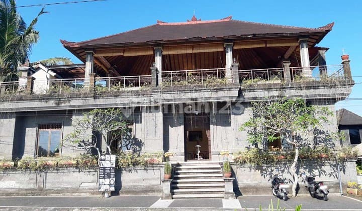Rumah di Ubud Bali, cocok untuk usaha Resto/Homestay/Villa, View Sawah, SIAP HUNI