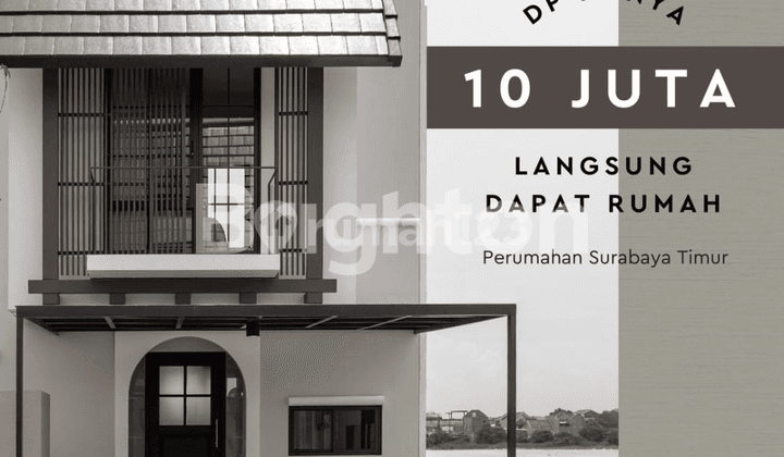 Rumah di amesta living gunung anyar surabaya timur