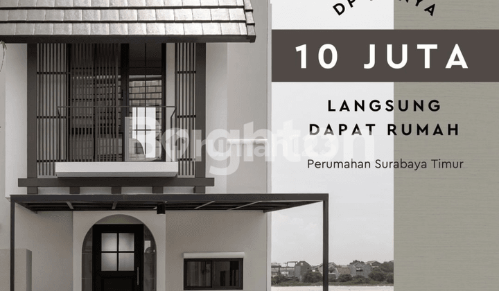 Rumah di amesta living gunung anyar surabaya timur