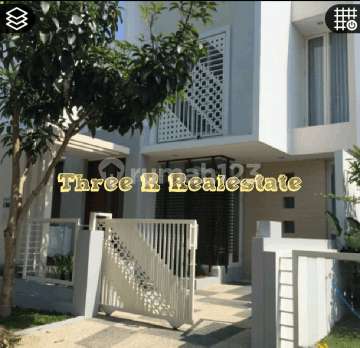 Rumah design cantik ada taman dpn & blkng di cluster elite Permata Jingga