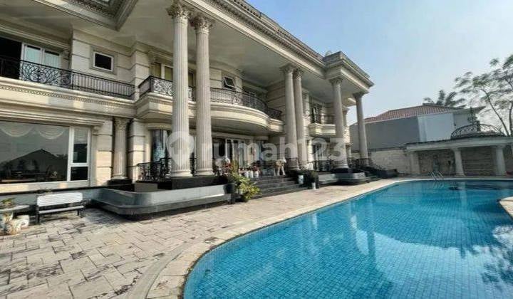 Rumah Graha Family, View Golf, Swimming Pool, Full Marmer Import