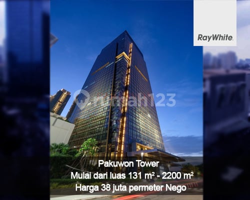 FOR SALE Pakuwon Tower Office space casablanca Jakarta Selatan