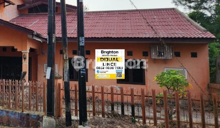 Rumah Luas Harga Tanah Di Komplek Pondok Surya Medan Helvetia