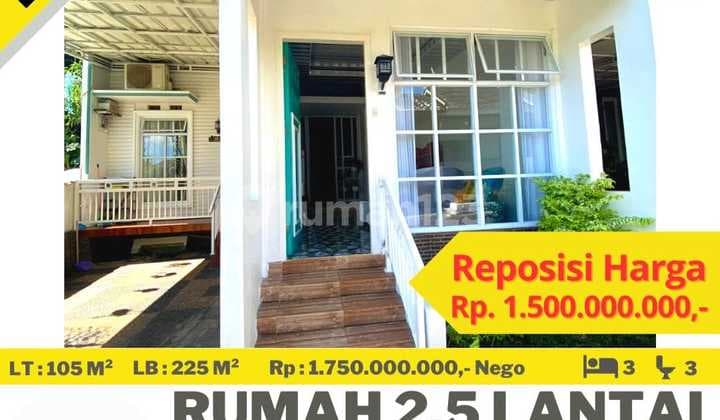 Rumah 2,5 Lantai Pagar Alam Residence Cepat