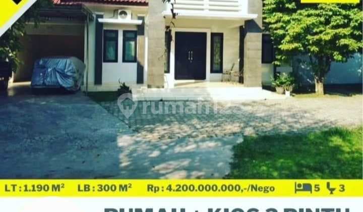 Rumah Bonus Kios 3 Pintu Cepat