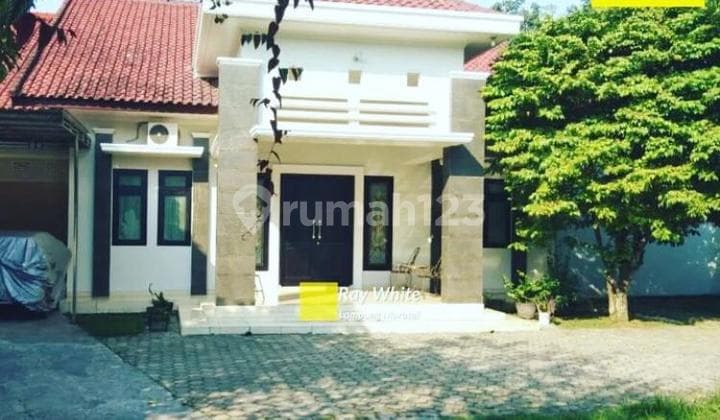 Rumah plus kios dengan tanah luas di Way Hui Jati Agung Lamsel