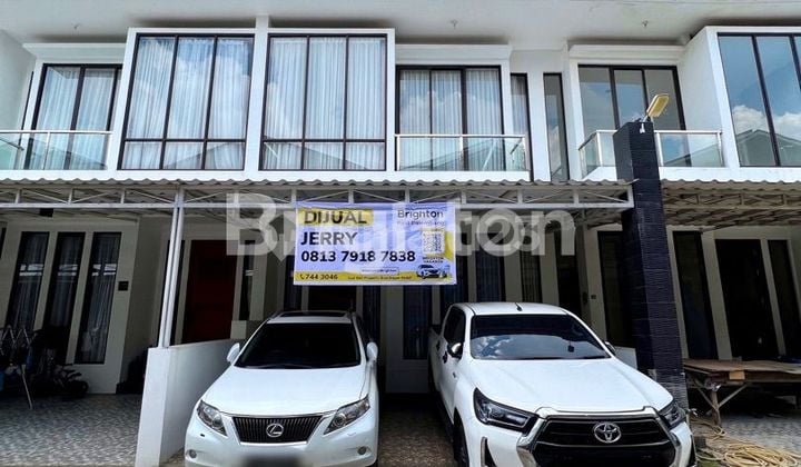 RUMAH TOWNHOUSE MINIMALIS CANTIK DI DEKAT PTC MALL
