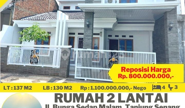 2-Story House by Night-Blooming Jasmine Road, Tanjung Senang