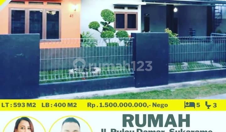 RUMAH MURAH JL. RYACUDU SUKARAME BANDAR LAMPUNG