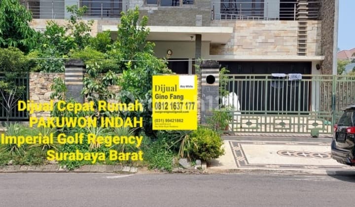 Dijual Cepatt Rmh Imperial Golf Regency Pakuwon Indah