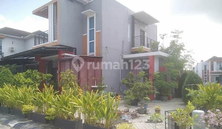rumah cantik siap huni full furnish daerah Marpoyan Damai (Cluster)