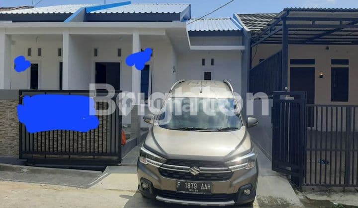 DI KAN RUMAH BARU YANG SIAP HUNI DITENGAH KOTA BOGOR DI DEPAN PINTU TOL BOGOR SELATAN