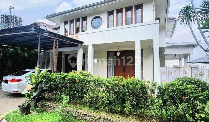 Rumah 2 lt dalam cluster di ampera kemang