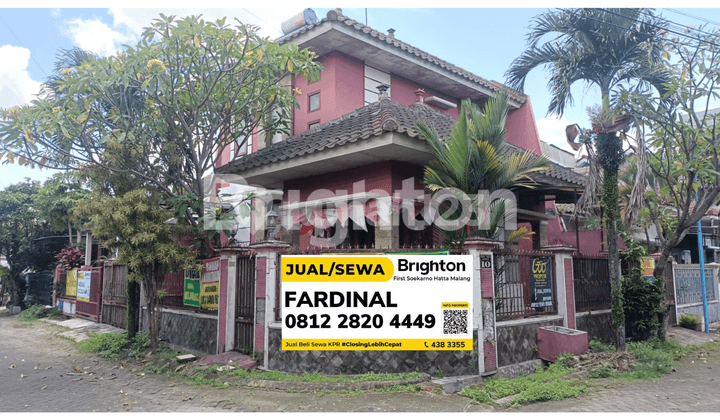 RUMAH 2 LANTAI LT 131 M2 DI JL PAPA BIRU II, TULUSREJO, KEC LOWOKWARU, KOTA MALANG