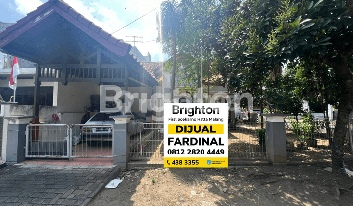 RUMAH DI PBI ARAYA JL BLIMBING INDAH SELATAN