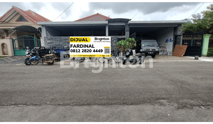 TURUN HARGA 400 JT // RUMAH DI PERUM TAMAN RADEN INTEN, ARJOSARI MALANG