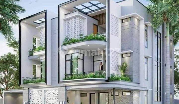 Rumah kost 3 lantai bangunan Baru SHM full furnished