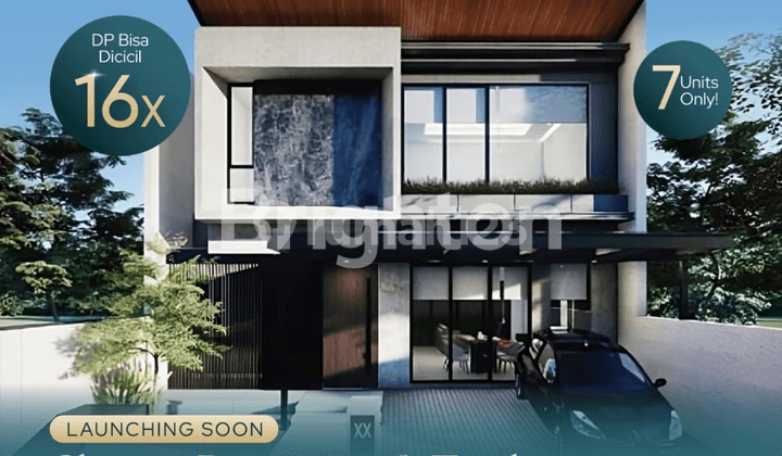 RUMAH MINIMALIS CITRALAND SURABAYA BARAT ADA PRIVATE CLUB HOUSE