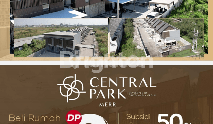 BANJIR PROMO READY STOK FREE BIAYA DP O CENTRAL PARK MERR 2LT