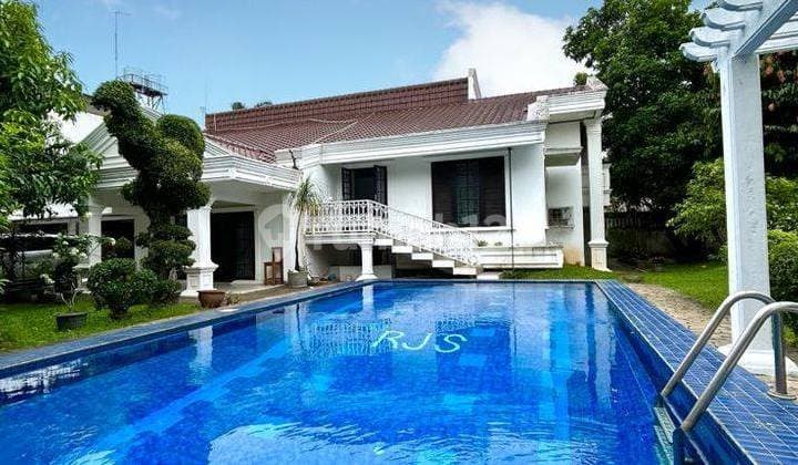 Cilandak, Lt 930 M2, Rumah Classsic Dalam Komplek