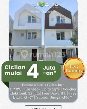 The jivana homes, promo valentine DP 0% free biaya2