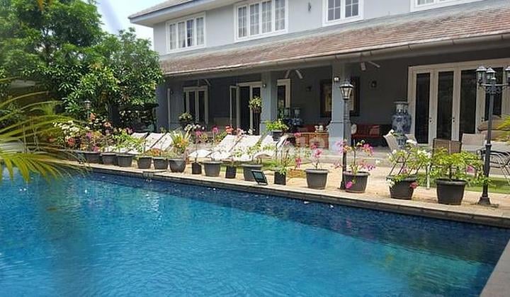 Rumah Luas, Besar, n Asri + Kolam Renang di Jagakarsa, Jakarta Selatan