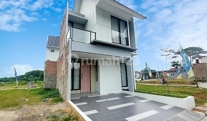 Rumah 2 Lantai Full Furnished Murah Cicilan 4 Jutaan