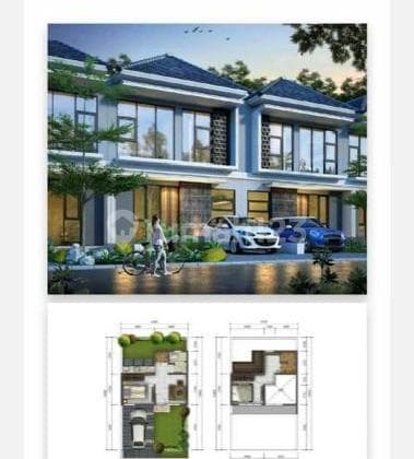 Ln, Dijual Rumah Golden Park 2 Di Cisauk Tangerang Selatan