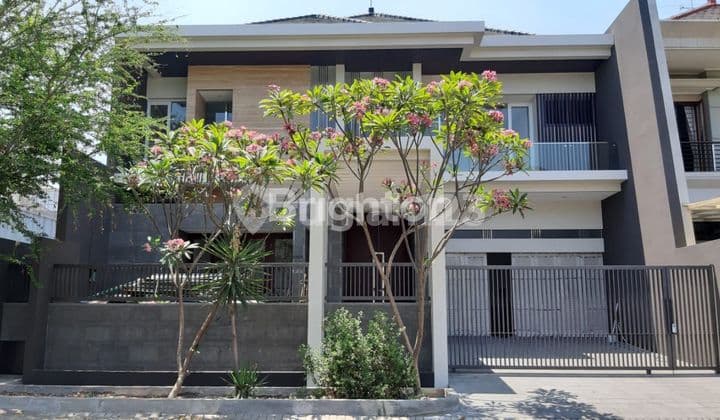 RUMAH LUX MINIMALIS MODERN KAWASAN ELITE DI ARAYA 1 SURABAYA TIMUR