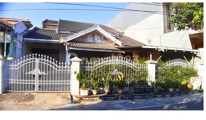 Rumah Margorejo Tangsi, Ada Taman Samping